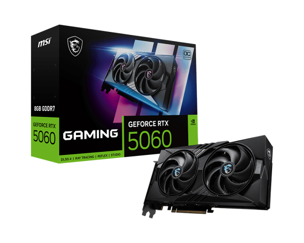 MSI Gaming GeForce RTX 5060 Graphics Card RTX 5060 8G GAMING OC